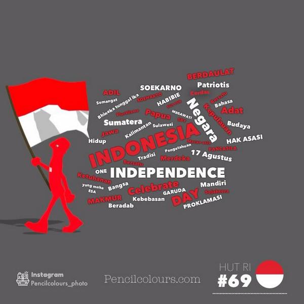 hazimiadlan's tweet photo. Dirgahayu Republik Indonesia http://t.co/KtN7HDRPeZ