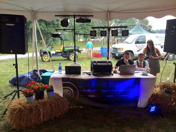 blkoutsounds's tweet photo. Congrats to Tiff and Brad today! Get ready for one rowdy night! #blkout #dancingtime http://t.co/Vv8WJKR6jQ
