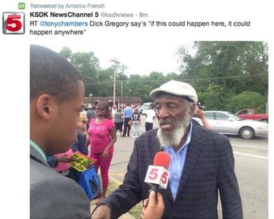 IAmDickGregory's tweet image. #FergusonMissouri #howlong