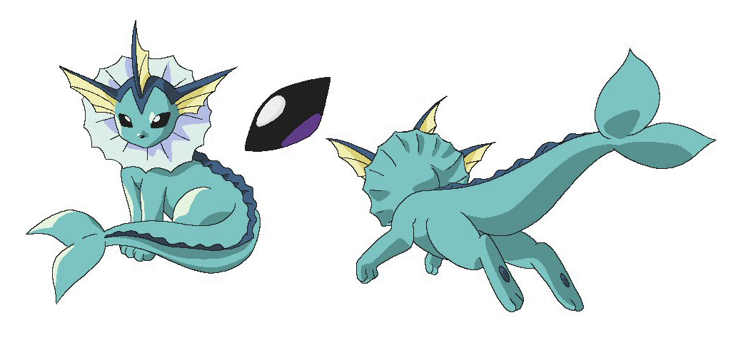 Aleph on Twitter: ""Eevee, Vaporeon, Jolteon & Flareon" reference