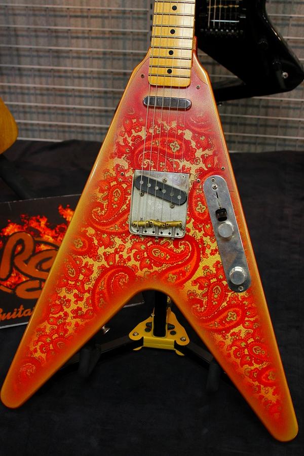 RSguitarworks TeeVee フライングVシェイプ RSguitarworks TeeVee