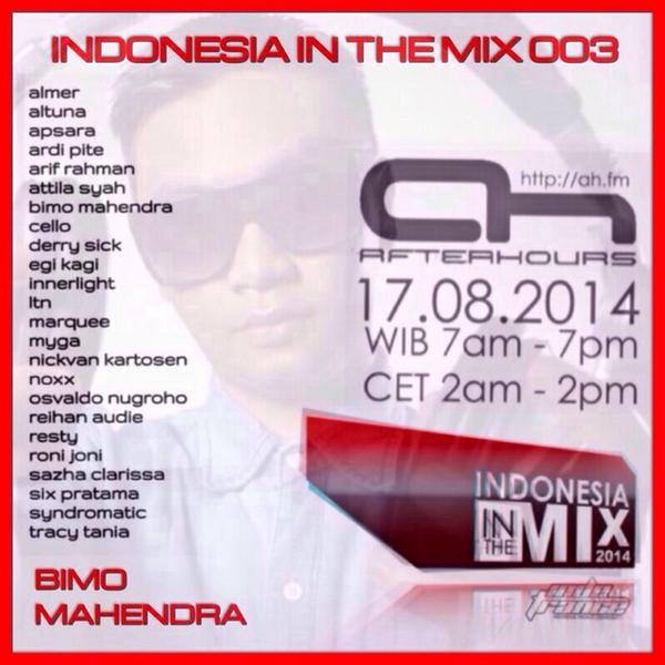 SoleSubstance's tweet photo. #edm #trancefamily #Indonesia #ahfm #IITM003 

Listen to @bimomahendra mix on @AfterhoursFM at 10am

cc : @INDOTRANCE http://t.co/P8cDYv9ALS
