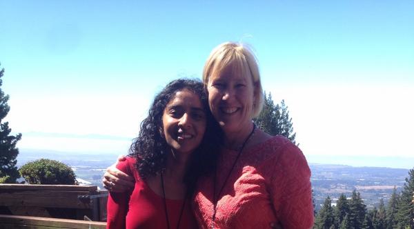 ukmindfulness's tweet image. Who should I meet on silent retreat @MountMadonna but @ConsciousLab co-founder ShilpaShah's sister #synchronicity :-)