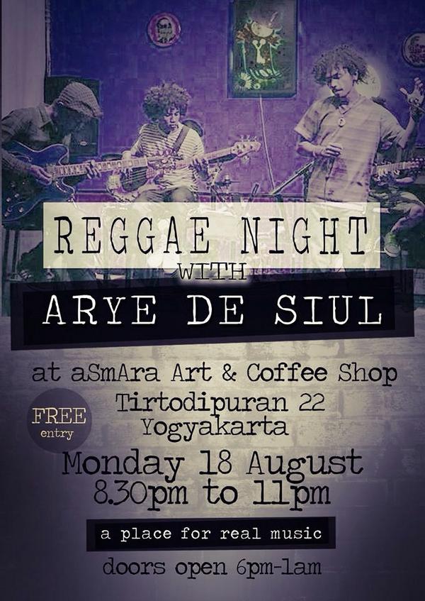AsmaraCoffee's tweet image. @DiarSahudi 18/08/2014. 8.30-11pm. BluesJazzReggae #music w/ @aryedesiul at #AsmaraCoffee Tirtodipuran22 #Yogya Free