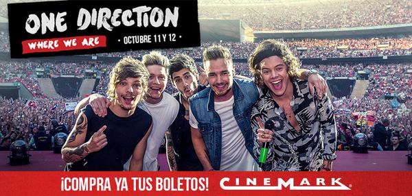 CinemarkSV's tweet image. ¿Ya tienes tu boleto? #1DWWAFilm