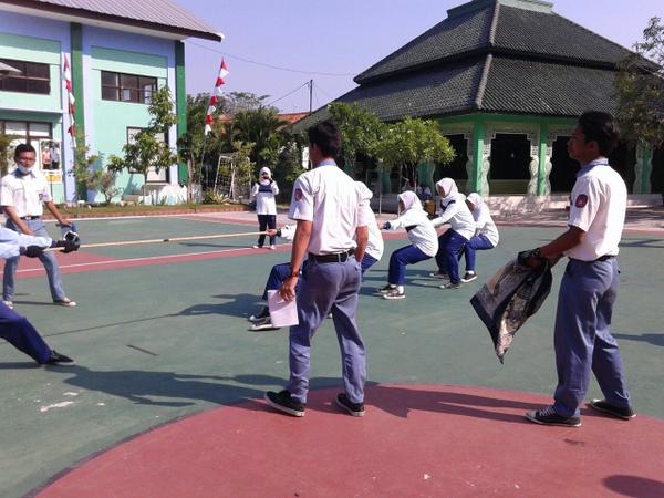 Nah nah yang paling serunya ada acara lomba 17an yang diberi nama MERAK SMANDA!