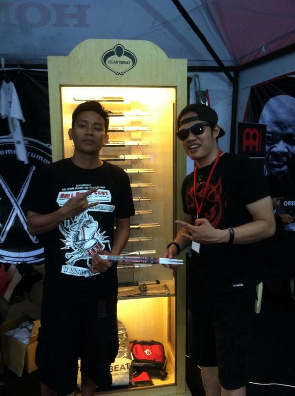 At Bali Drum Fest \m/