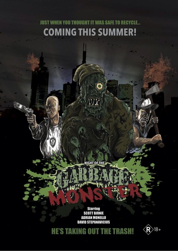 HumanGarbageMov's tweet image. #SupportIndieFilm Original concept art for Night of the Garbage Monster - the concept trailer for Human Garbage