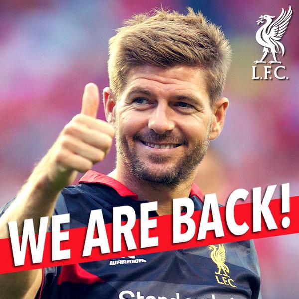 The wait is over...#LFC are back