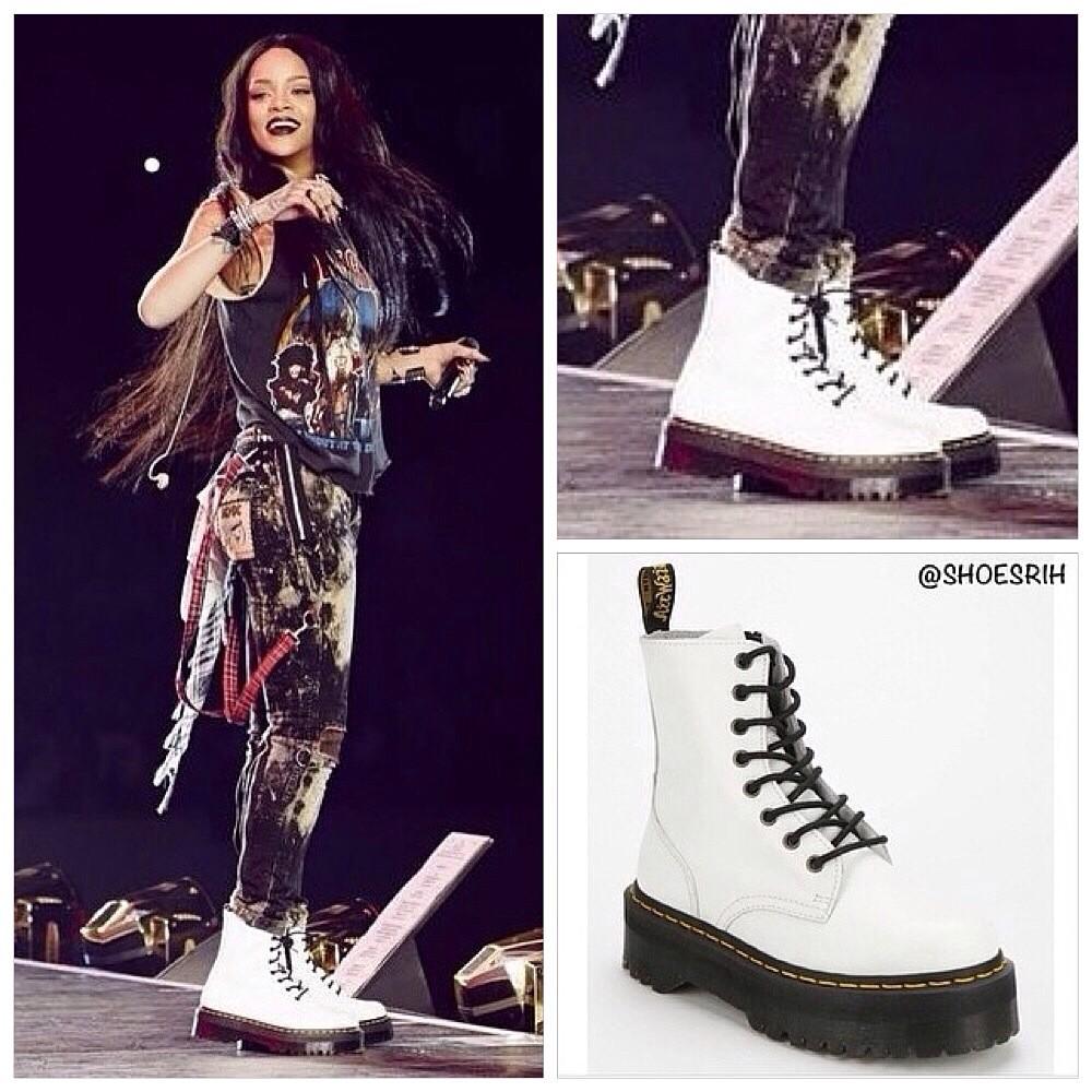 rihanna platform boots