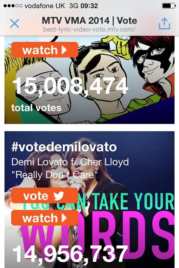 AbbieFosters_SS's tweet photo. #LovaticsAndDirectionersWorkTogether #votedemilovato #LovaticsLoveDirectioners #votedemilovato #YouAreBeautifulDemi http://t.co/yuR1aBTQhf