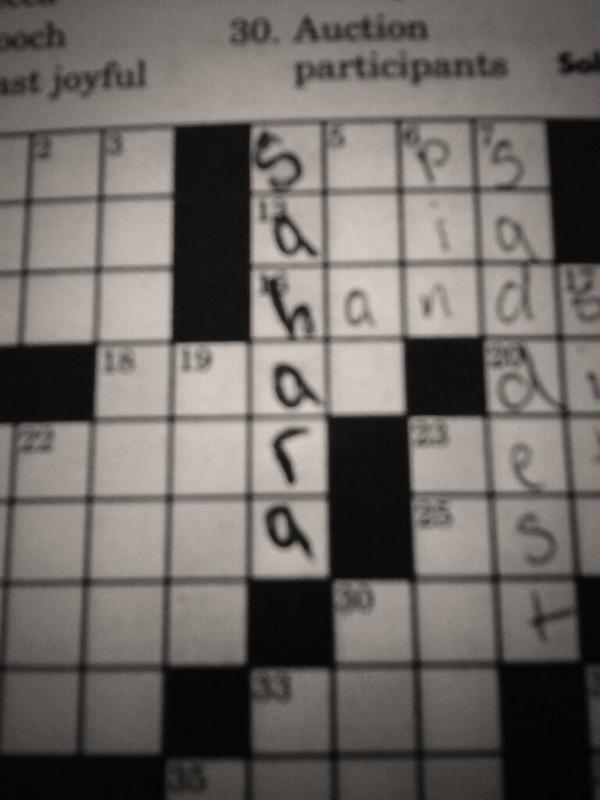 GoGirlPilot's tweet image. The hint was "North African desert". Come on.