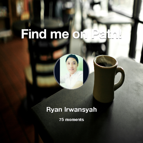 Ras_Jelly's tweet photo. I've shared 75 memories with my friends on #Path - see them now at http://t.co/AlkMu8TOhY! #thepersonalnetwork http://t.co/McE2OA2wvK