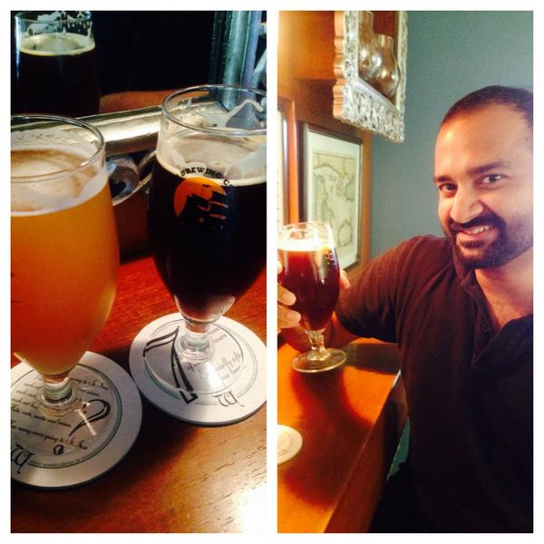 Mrinalini_J's tweet photo. #Beerbrewer#wheatbeer#yeshemadeit#whitezen#sunday#soproud http://t.co/UoWBHPLdYs