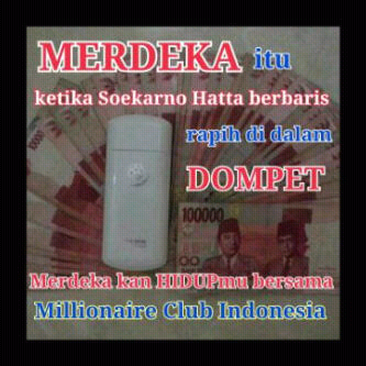SangMaya's tweet photo. MERDEKA!!! :D http://t.co/D7qK2Fr4mL