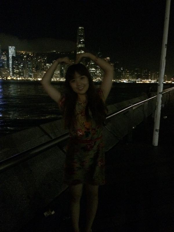 SHIINKOKO's tweet photo. Heart heart~in HK~@1215thexiahtic @bornfreeonekiss http://t.co/Yvd2O6JNIq