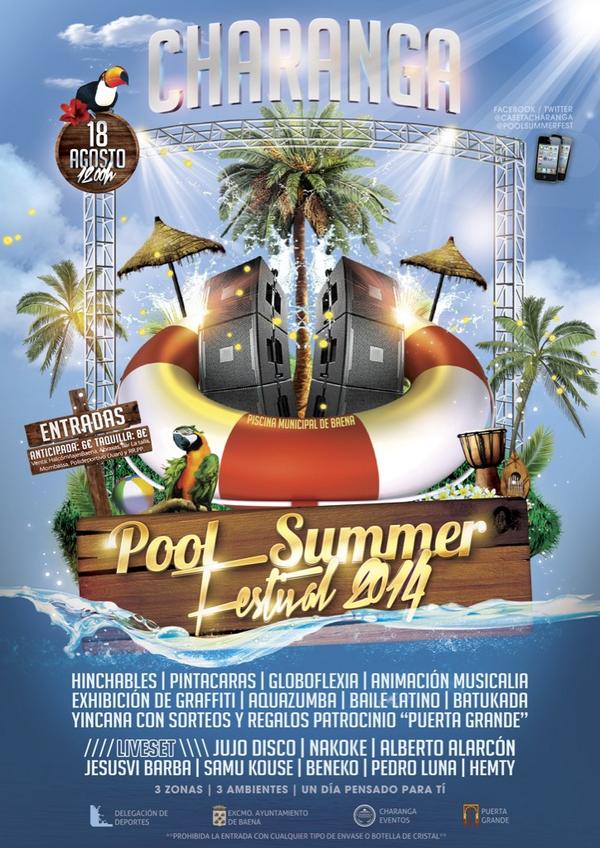 casetacharanga's tweet photo. Mañana es el gran día, tienes todo el día de hoy, para comprar tu entrada,
No tardes!!! vamos de @poolsummerfest !!! http://t.co/nMNmE39dTv