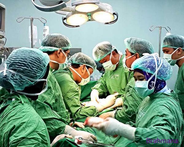 Its a daily activity in the operating theatre