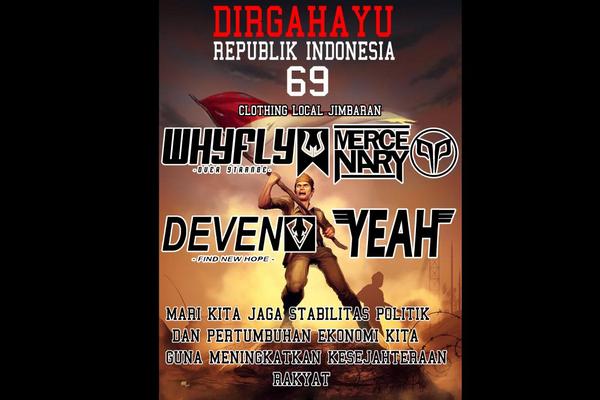 MERCENARYbali
Mengucapkan:
Dirgahayu 
Republik INDONESIA
yang ke 69, tetap MERDEKA!!
