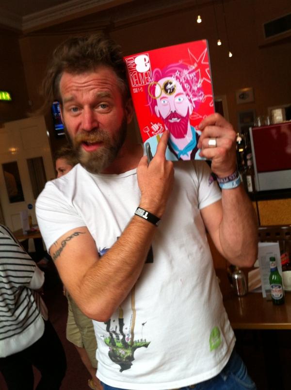 mag_stand's tweet photo. If it's good enough for the @mrTonyLaw!!! Grab a copy here at the Fringe comedy lovers http://t.co/M1DHpLXQlQ