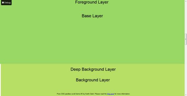b3Jsb3ZtYXg's tweet image. Забавный эксперимент - параллакс на чистом цсс blog.keithclark.co.uk/pure-css-paral… Исследования это круто! #webdev #webexperiment