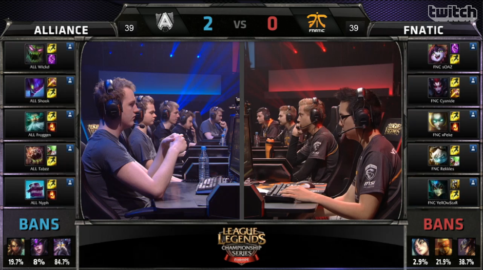 LoL Esports on X: Picks and bans for game 3 of the EU #LCS finals