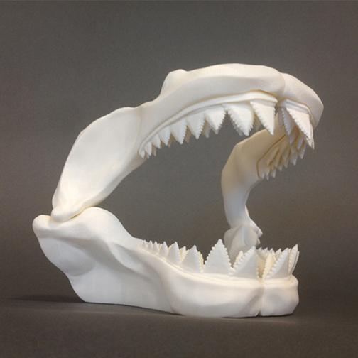 Rekin 3d. Акула на 3d принтере. 3д модель челюсти для моделирования. Челюсти фигурка. Макет челюсти.