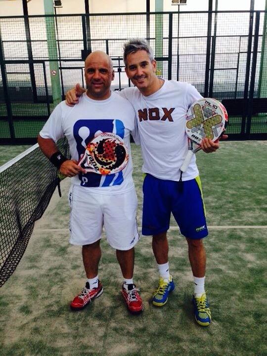 noxpadel's tweet photo. ¡ @Miguel_Lamperti entrenando hoy mismo! ¡Casi recuperado y preparando el #wptlanucia ! ¡Grande campeón! http://t.co/usG64QoYCU