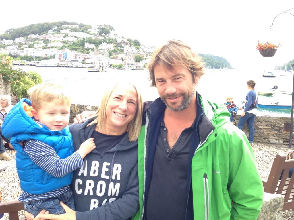 Sykesy on Twitter: "Jay Kay from Jamirouqui, in Dartmouth with the wif...