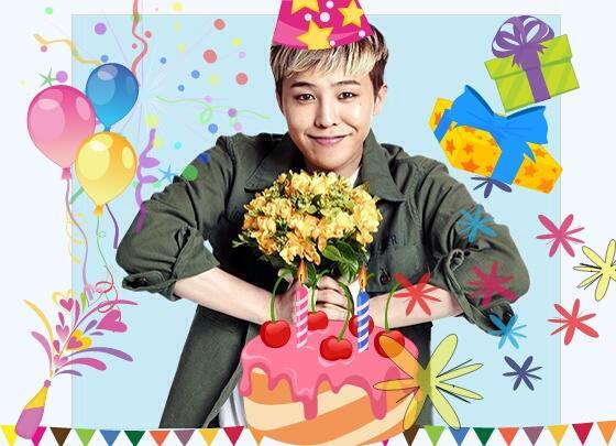 Happy birthday G~Dragon 