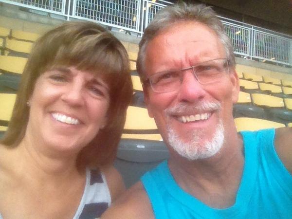 Enjoying the Twins game! Hi Everyone!