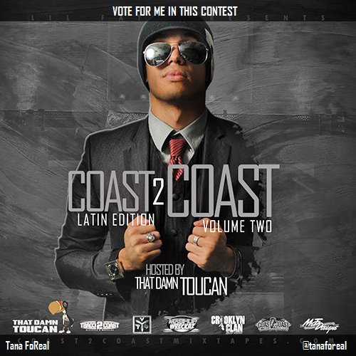 tanaforeal's tweet photo. Vote for my song 'Tana FoReal- Reckless frees' on #Coast2Coast Mixtape #Latin Edition Vol. 13! http://t.co/KnVQvykVaf http://t.co/y2P6RctbNI