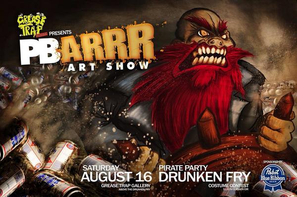 greasegallery's tweet photo. We have a new show !! PBRRR! #PBR http://t.co/HeCO2ttbZu