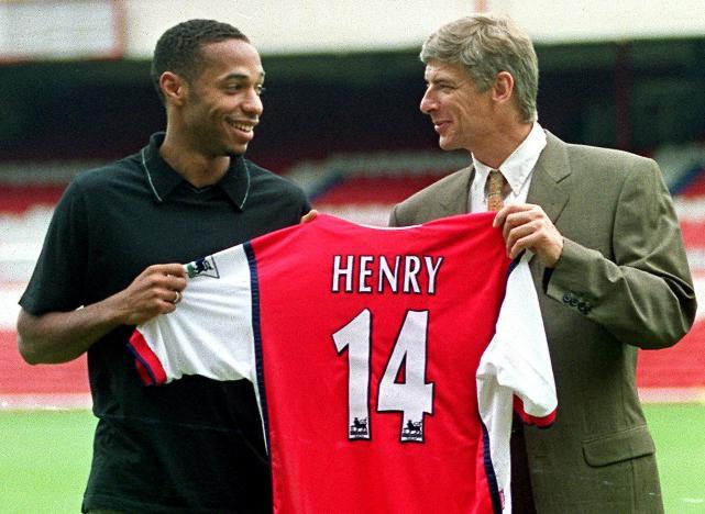 Happy 22nd birthday to Arsenal winger Thierry Henry 