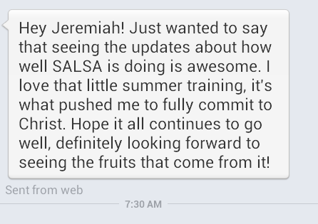 JeremiahVik's tweet photo. This is why we invest in teens through #studentleadership conferences. #SALSA2014 #stumin http://t.co/8jlnu1QiE1
