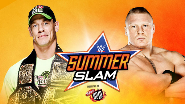 SummerSlam's tweet photo. IT'S ON TONIGHT at #SummerSlam as @BrockLesnar faces @JohnCena for the @WWE World Hvt. Title! http://t.co/38AIBsdsSz http://t.co/gUXHj1BQdE
