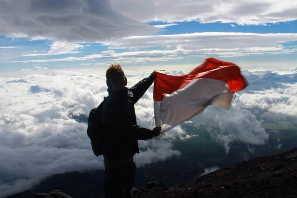 Dirgahayu negaraku indonesia ke 69 #mtfuji