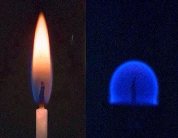 sabiastuque_'s tweet photo. Sabias que en gravedad cero una llama es redonda y azul http://t.co/GTD8w8DxKW