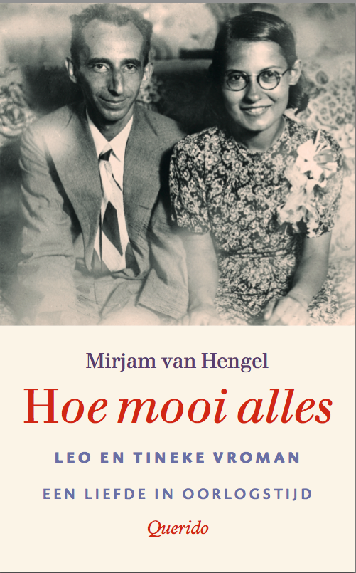 Leo Vroman en Tineke voor @ionicasmeets (trouwdag NY 1947) #zg14