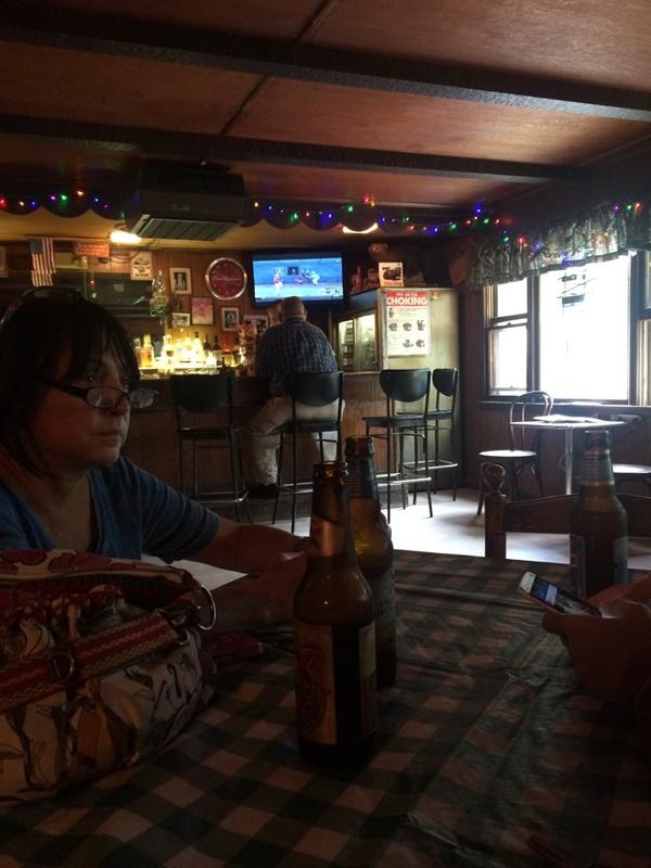 Now this is a dive bar. ( snyder's tavern in west shokan, ny w