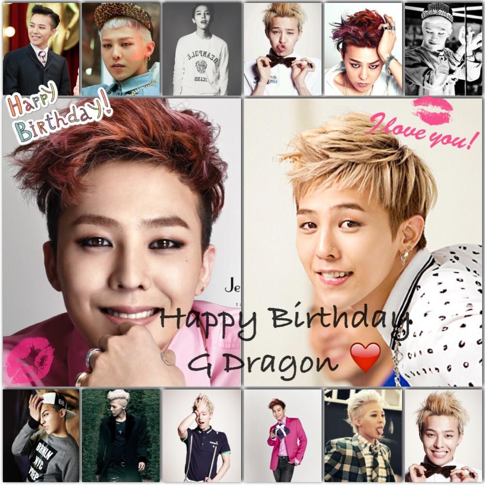 Happy Birthday G-Dragon   