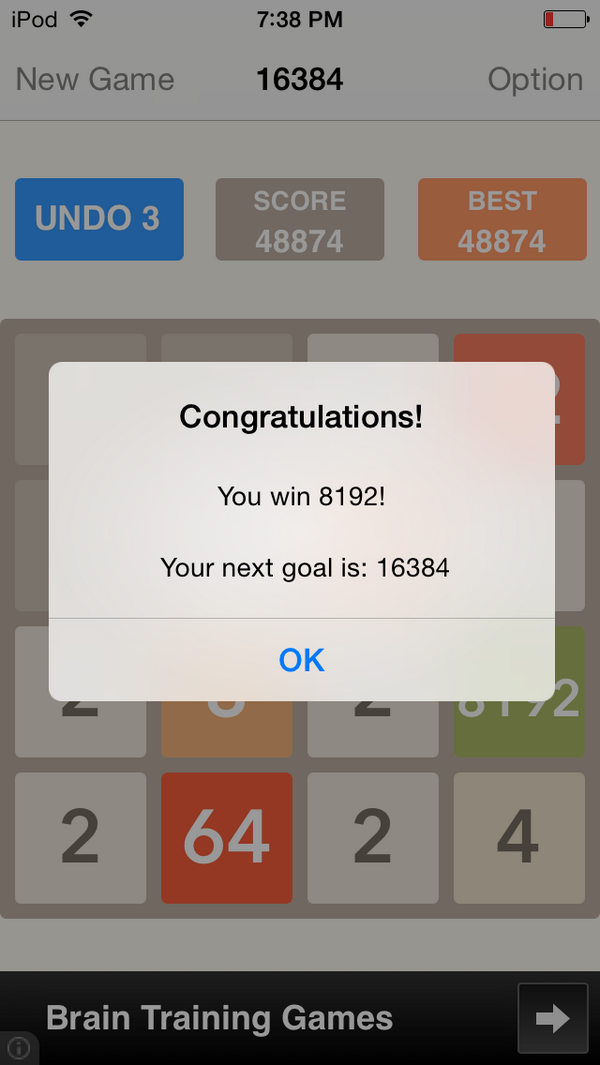 HSpitz16's tweet photo. Because 2048 is too easy! http://t.co/5ZJmOJNEEG