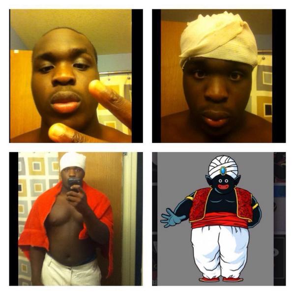 Shairingan's tweet image. #MrPoPoMakeUpTransformation