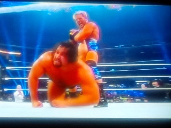mpfirm's tweet photo. What kinda #MountainFrog business gwaning around here... #WWE @WickedJab @LavamanGnd http://t.co/LSvkCA5Kzb