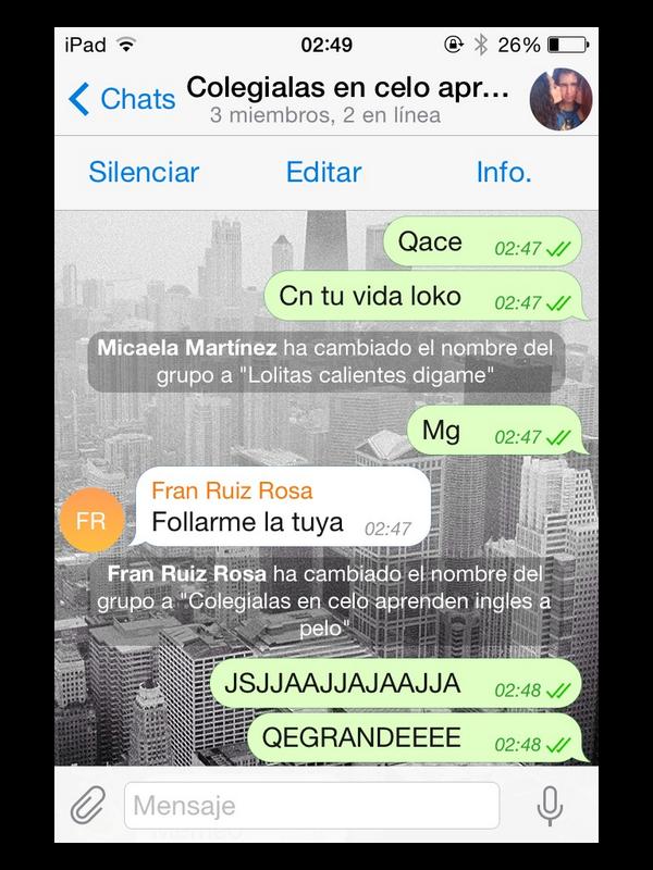 illo_ermano's tweet photo. "@ClauRn15: De esto va la noche.. @RudeBwoyMLG @Micaflor8 http://t.co/0dXYmPh2WD"