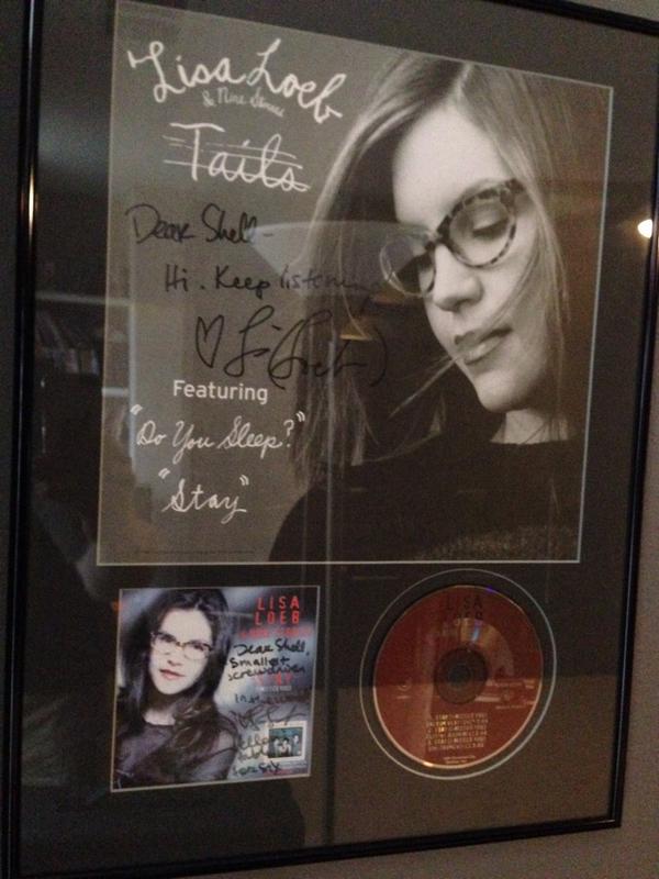 Shell_Black's tweet photo. @LisaLoeb congrats on the 20yr anniversary of "Stay" at #1 on Billboard #Table4Six band member http://t.co/huiZEilaaw