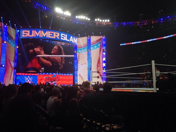 totinos's tweet photo. #LetsgoBrie Win it for Daniel and Nikki! #Yes #WWETotinosBOLD #SummerSlam http://t.co/ViMPXGzyxm