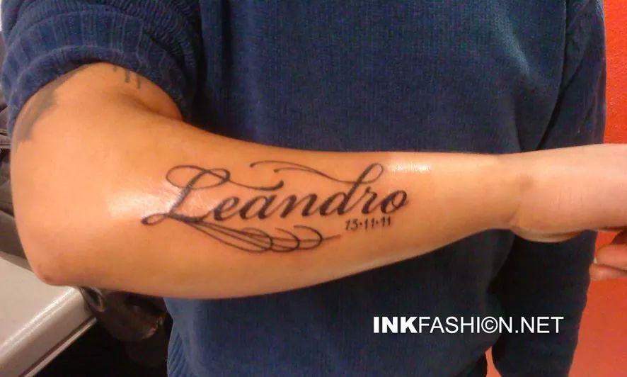 Catarine Tattoo - • O Leandro me procurou para fazer as