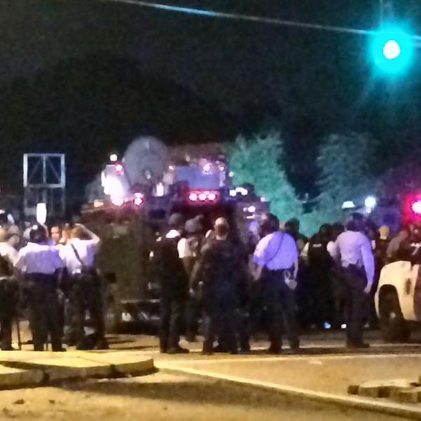 Police officer down in Ferguson