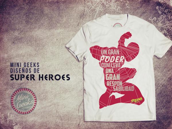 mini_geeks's tweet image. @compraRTventa RT Camisetas con diseños de tus súper héroes favoritos #spiderman #mini_geeks #guayaquil  #ecuador